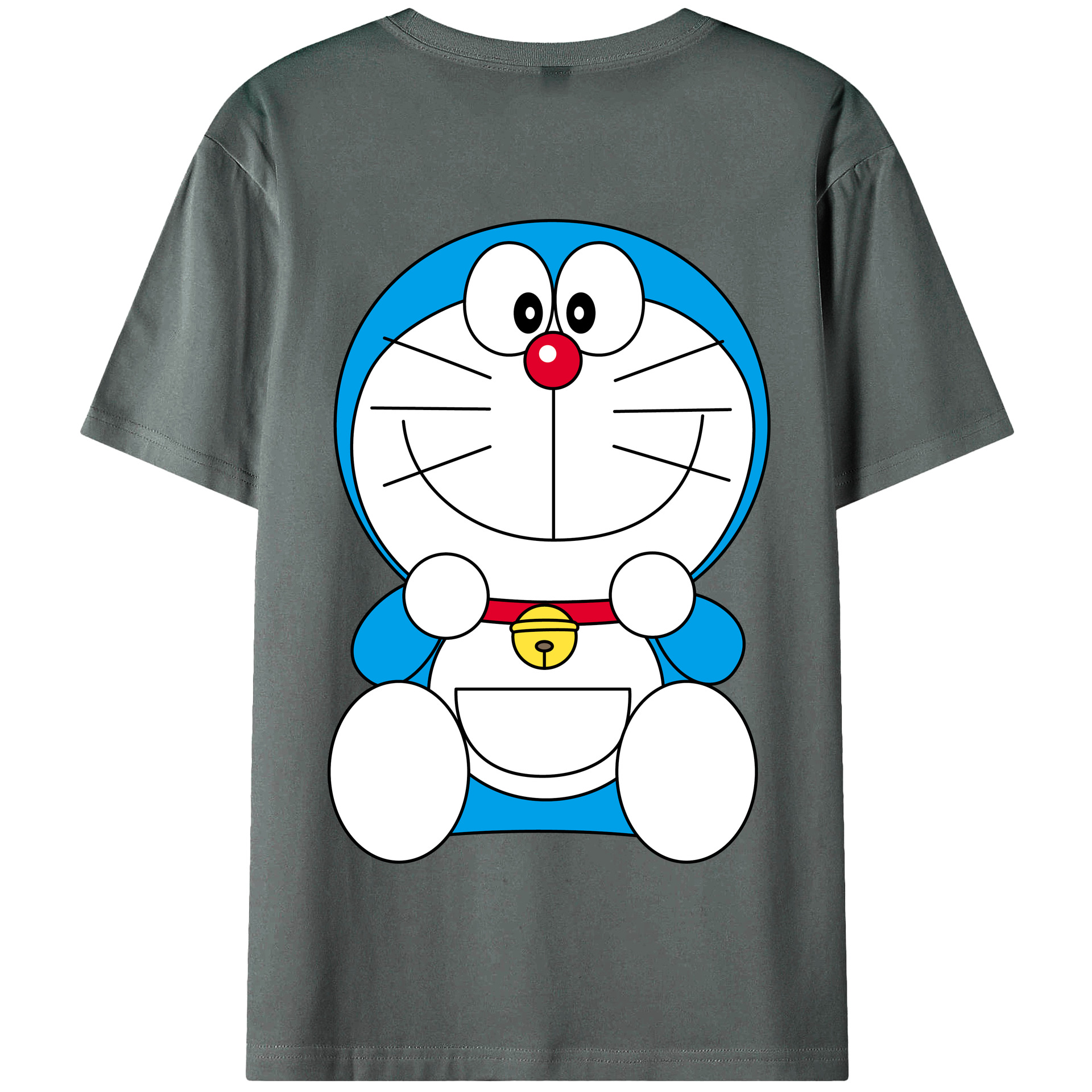 （画像用） ドラえもん Doraemon 綿100％半袖Tシャツ（背面プリント）